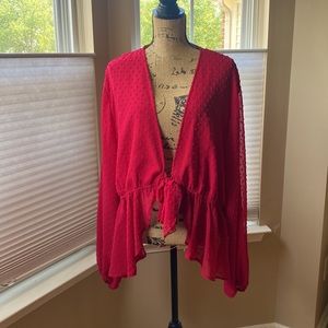 Women’s Plus Size PRETTYLITTLETHING Wrap Top